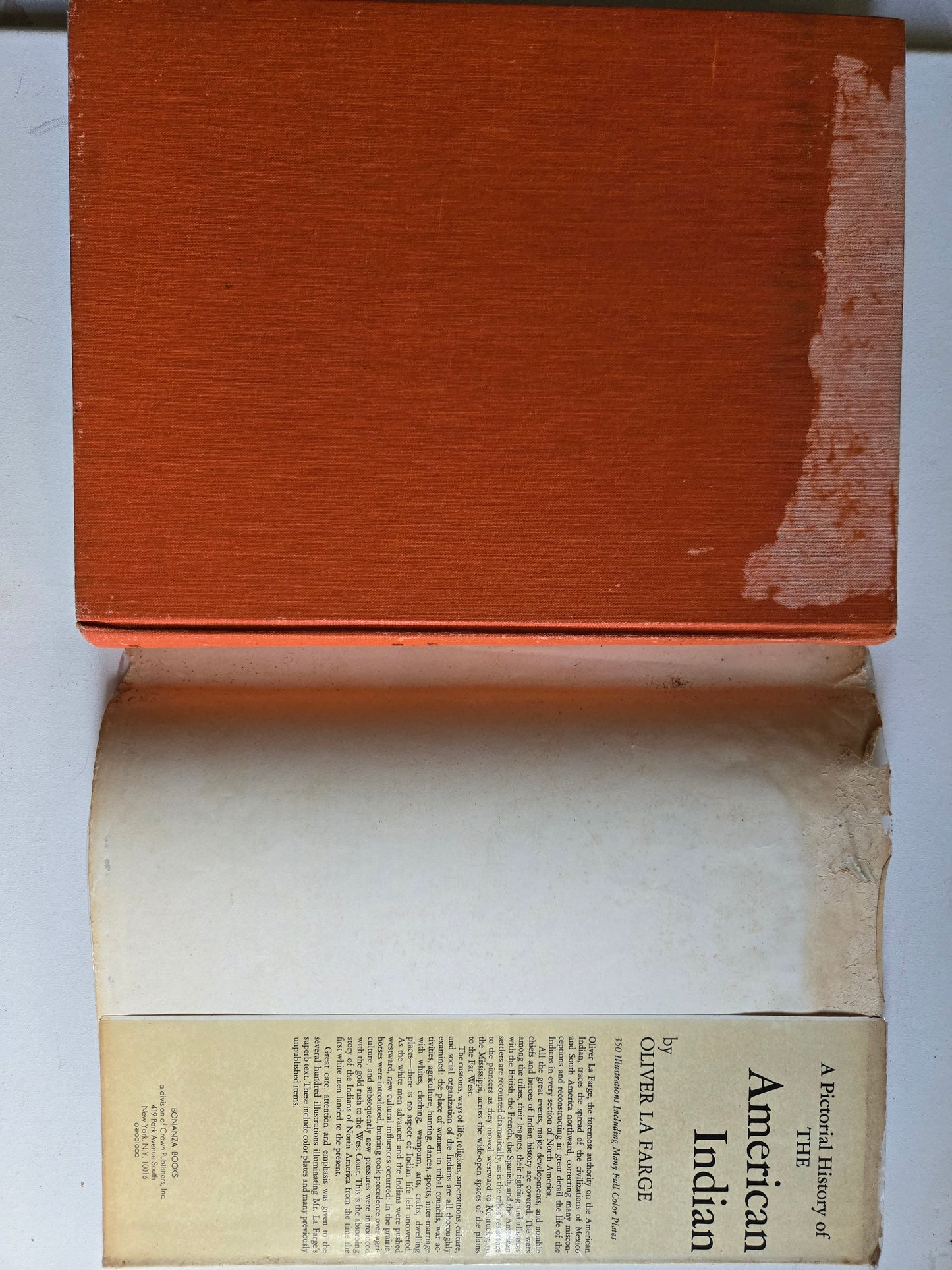 Fighting Indians of the West by Schmitt & Brown 1948 HC – Acceptable Condition