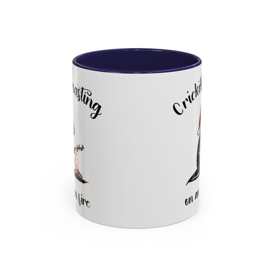Crickets Roasting Bearded Dragon Christmas Mug Funny Reptile Lover Gift Lizard Holiday Coffee Cup Cute Beardie Pet Present