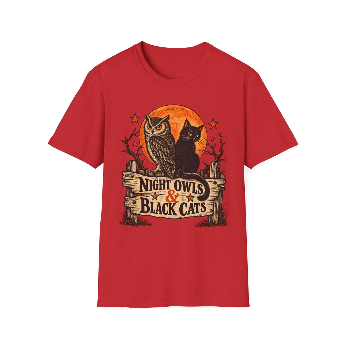 Bad Luck Club Black Cat Halloween Shirt, Vintage Halloween Cat Tee, Retro Spooky Season T-Shirt, Black Cat Lover Gift