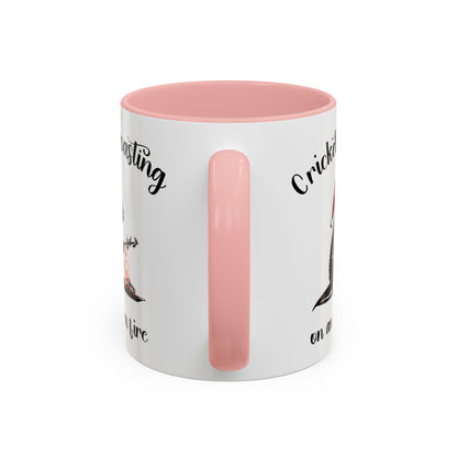 Crickets Roasting Bearded Dragon Christmas Mug Funny Reptile Lover Gift Lizard Holiday Coffee Cup Cute Beardie Pet Present