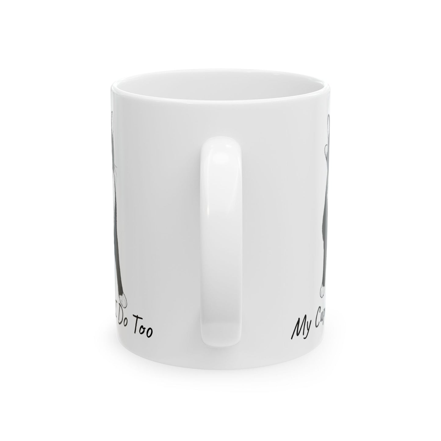 Wobbly Cat Mug - Cerebellar Hypoplasia Cat Gift - Funny CH Cat Mug - Special Needs Cat - Hopper Mug