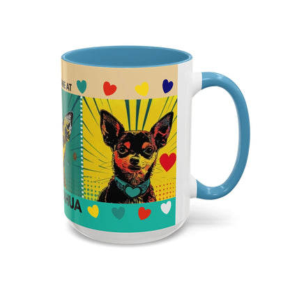 You Had Me At Chihuahua Mug | Accent Coffee Mug, Color Accent