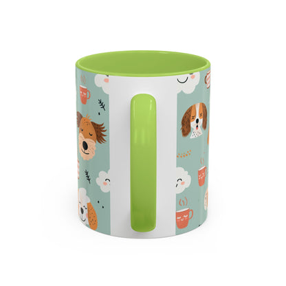 Cute Dog Lovers Coffee Mug, Stylish Pet Mug, Gifts for Dog Owners, Ceramic Cuppa, Funny Dog Mug, Perfect for Dog Moms