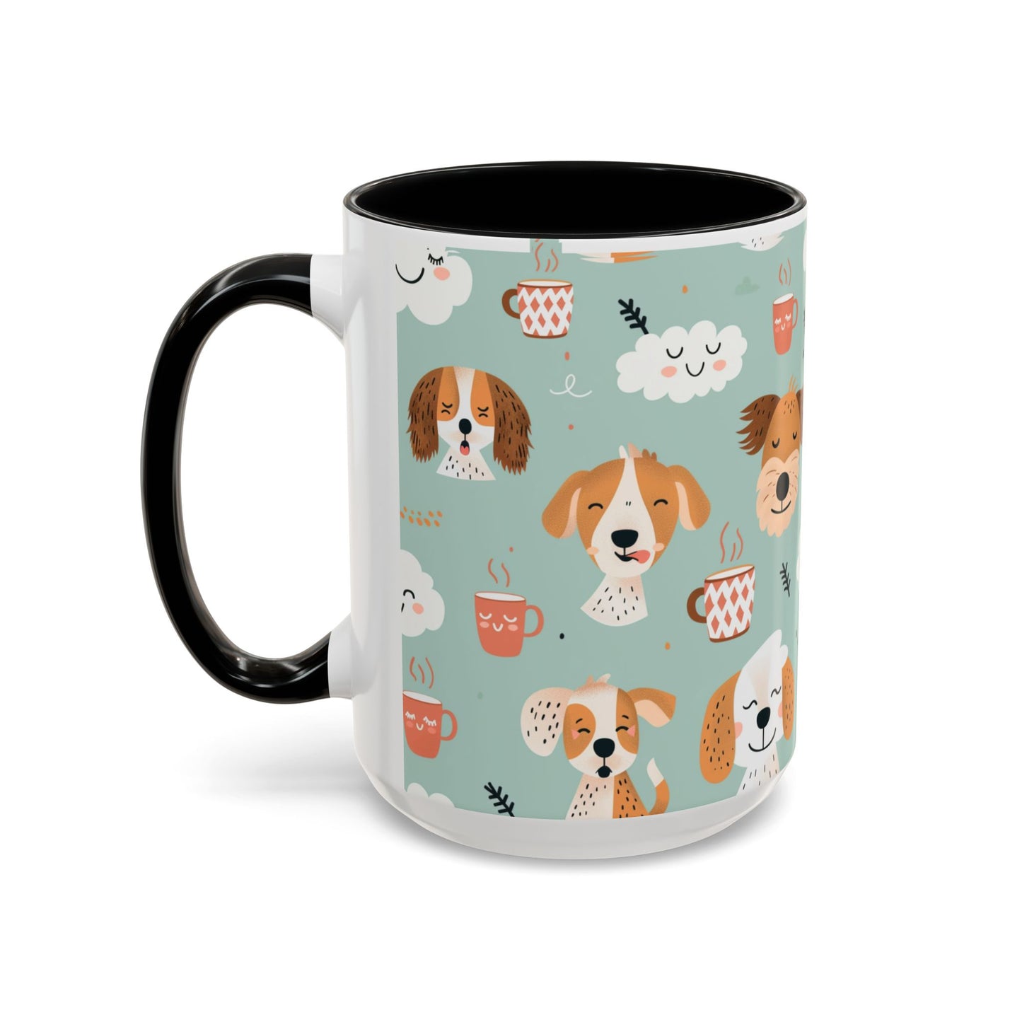 Cute Dog Lovers Coffee Mug, Stylish Pet Mug, Gifts for Dog Owners, Ceramic Cuppa, Funny Dog Mug, Perfect for Dog Moms