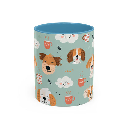 Cute Dog Lovers Coffee Mug, Stylish Pet Mug, Gifts for Dog Owners, Ceramic Cuppa, Funny Dog Mug, Perfect for Dog Moms
