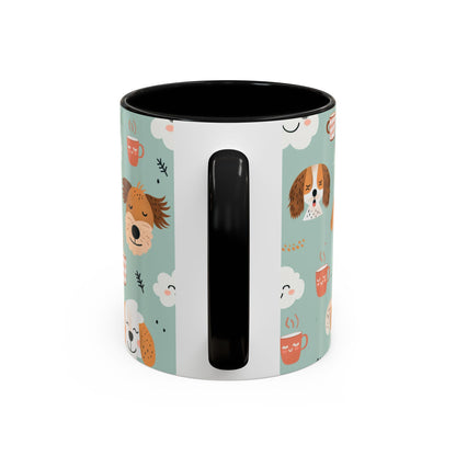 Cute Dog Lovers Coffee Mug, Stylish Pet Mug, Gifts for Dog Owners, Ceramic Cuppa, Funny Dog Mug, Perfect for Dog Moms
