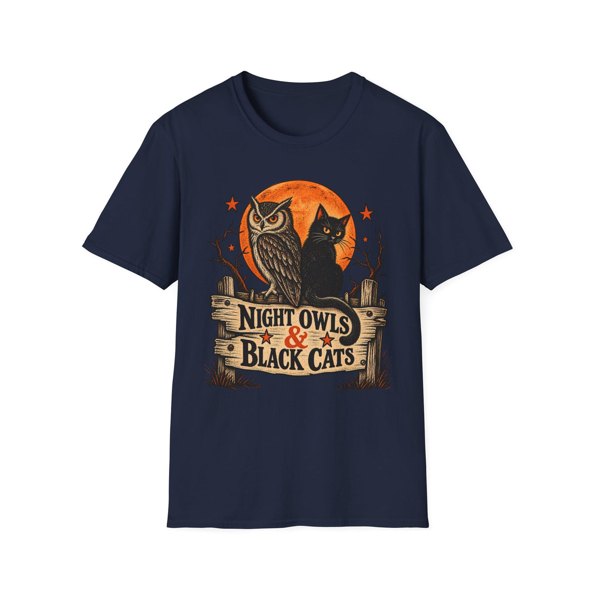 Bad Luck Club Black Cat Halloween Shirt, Vintage Halloween Cat Tee, Retro Spooky Season T-Shirt, Black Cat Lover Gift