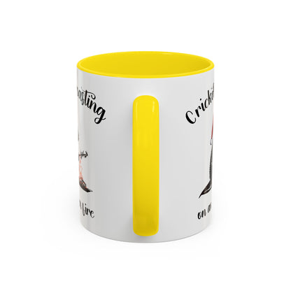 Crickets Roasting Bearded Dragon Christmas Mug Funny Reptile Lover Gift Lizard Holiday Coffee Cup Cute Beardie Pet Present