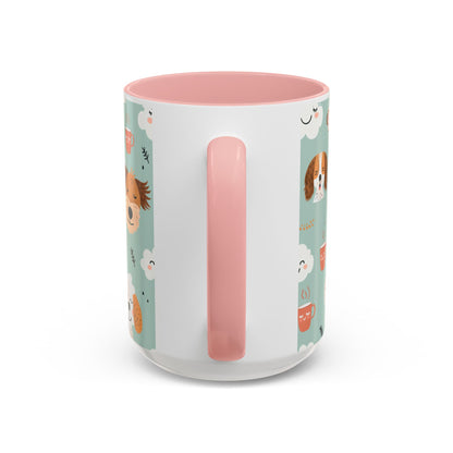 Cute Dog Lovers Coffee Mug, Stylish Pet Mug, Gifts for Dog Owners, Ceramic Cuppa, Funny Dog Mug, Perfect for Dog Moms