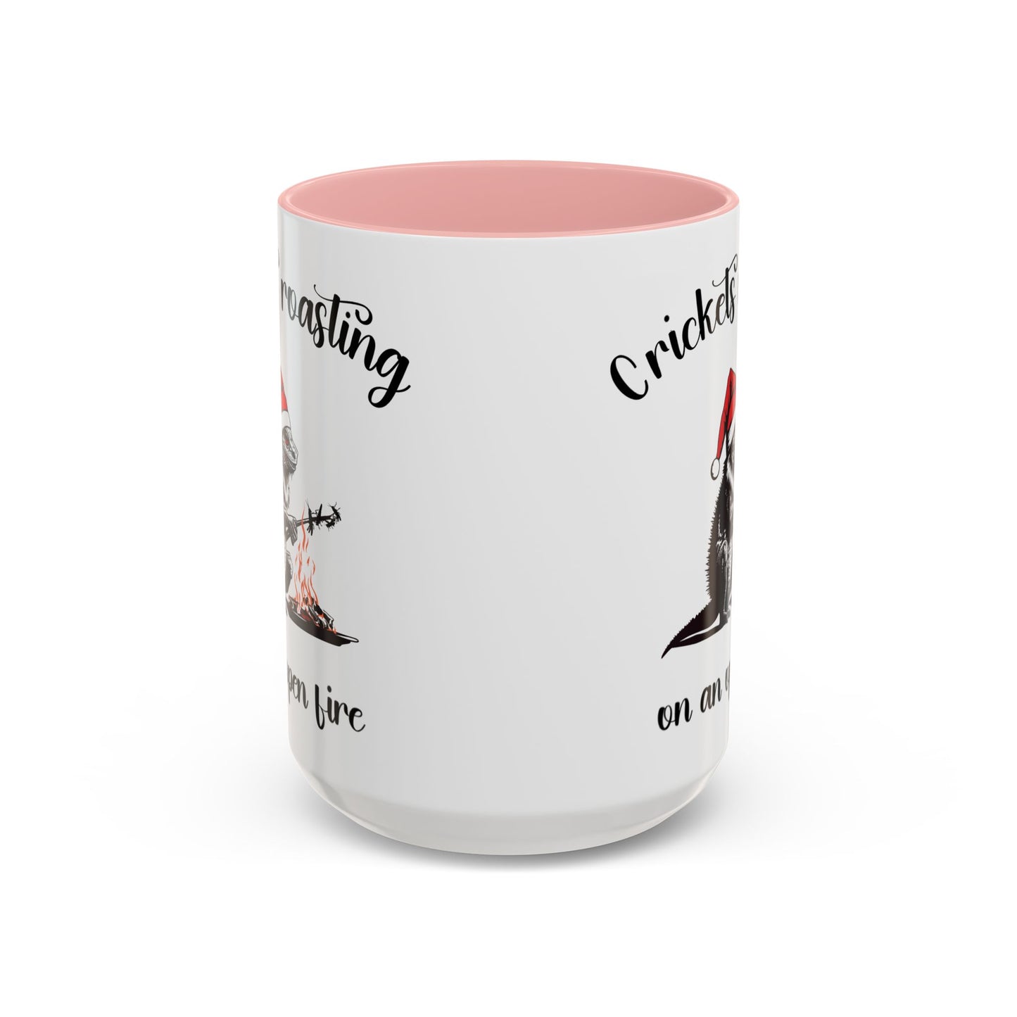 Crickets Roasting Bearded Dragon Christmas Mug Funny Reptile Lover Gift Lizard Holiday Coffee Cup Cute Beardie Pet Present