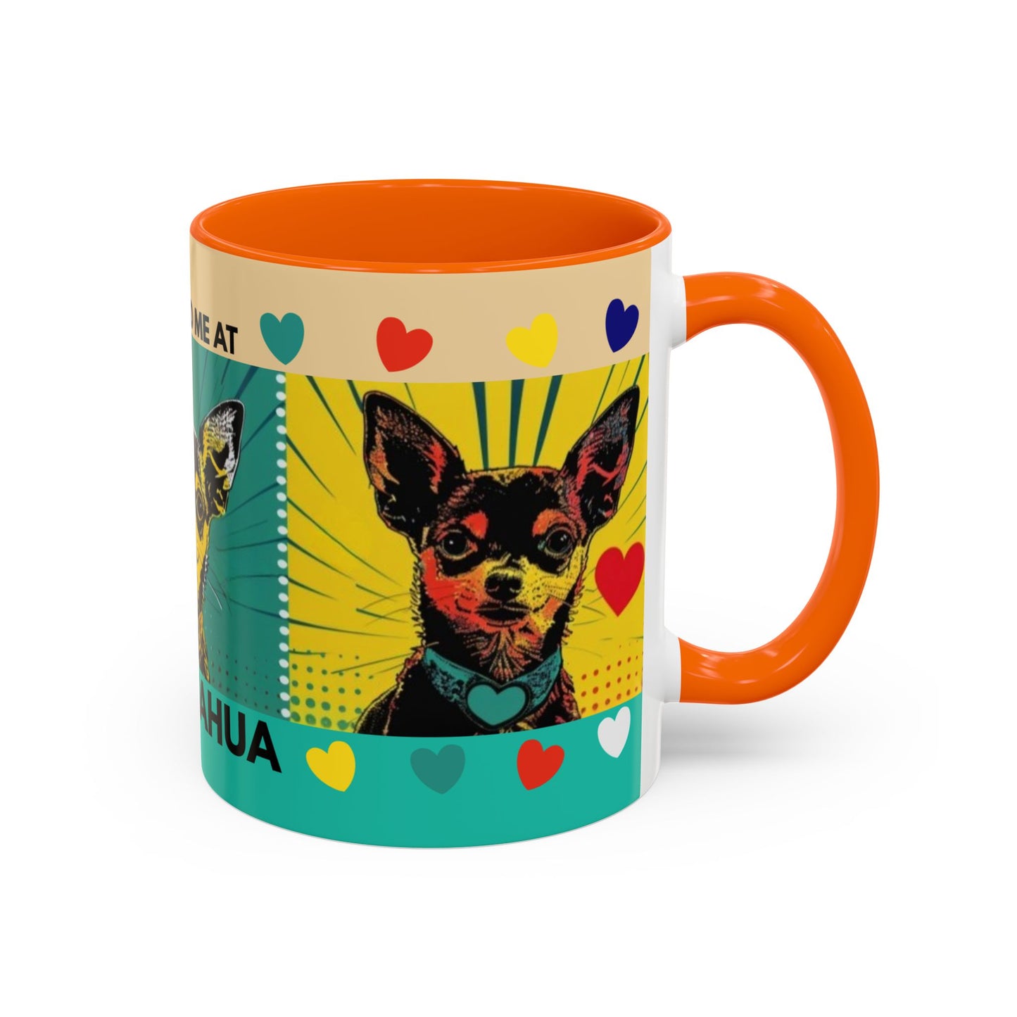 You Had Me At Chihuahua Mug | Accent Coffee Mug, Color Accent