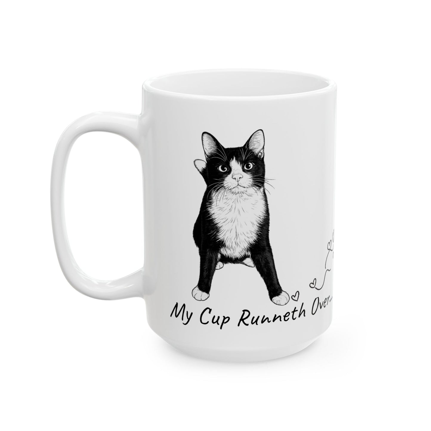 Wobbly Cat Mug - Cerebellar Hypoplasia Cat Gift - Funny CH Cat Mug - Special Needs Cat - Hopper Mug