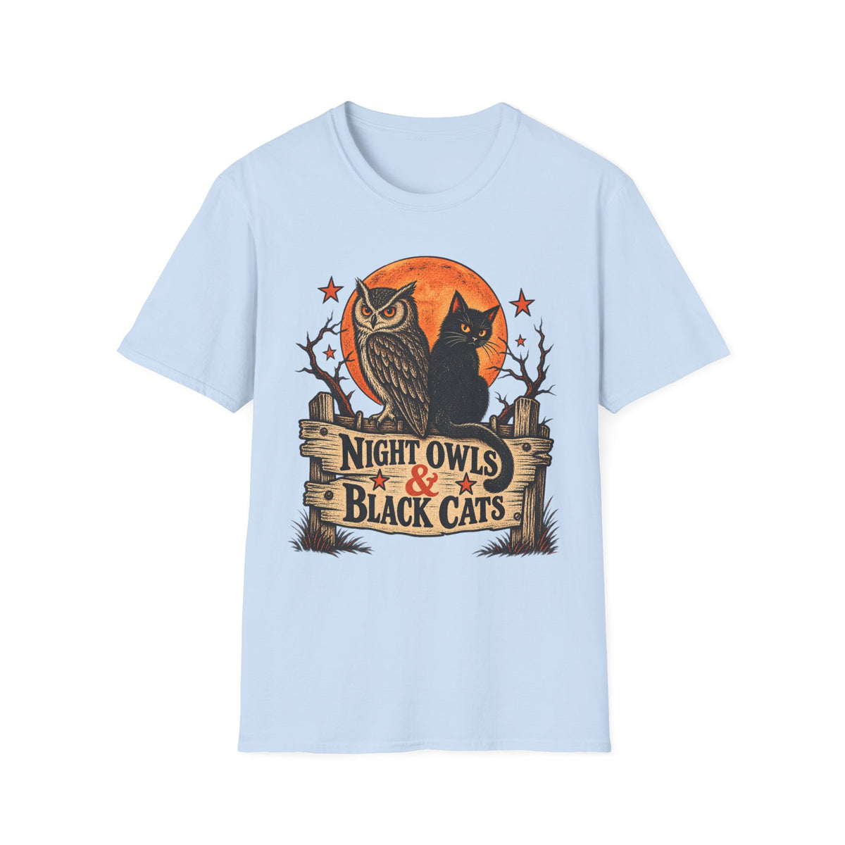 Bad Luck Club Black Cat Halloween Shirt, Vintage Halloween Cat Tee, Retro Spooky Season T-Shirt, Black Cat Lover Gift