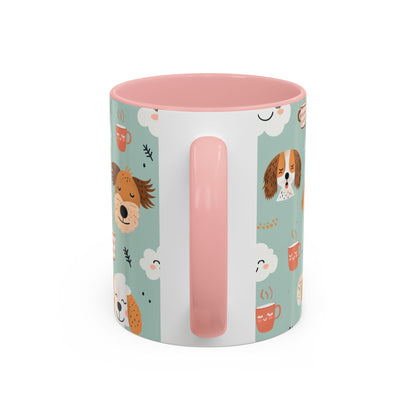 Cute Dog Lovers Coffee Mug, Stylish Pet Mug, Gifts for Dog Owners, Ceramic Cuppa, Funny Dog Mug, Perfect for Dog Moms
