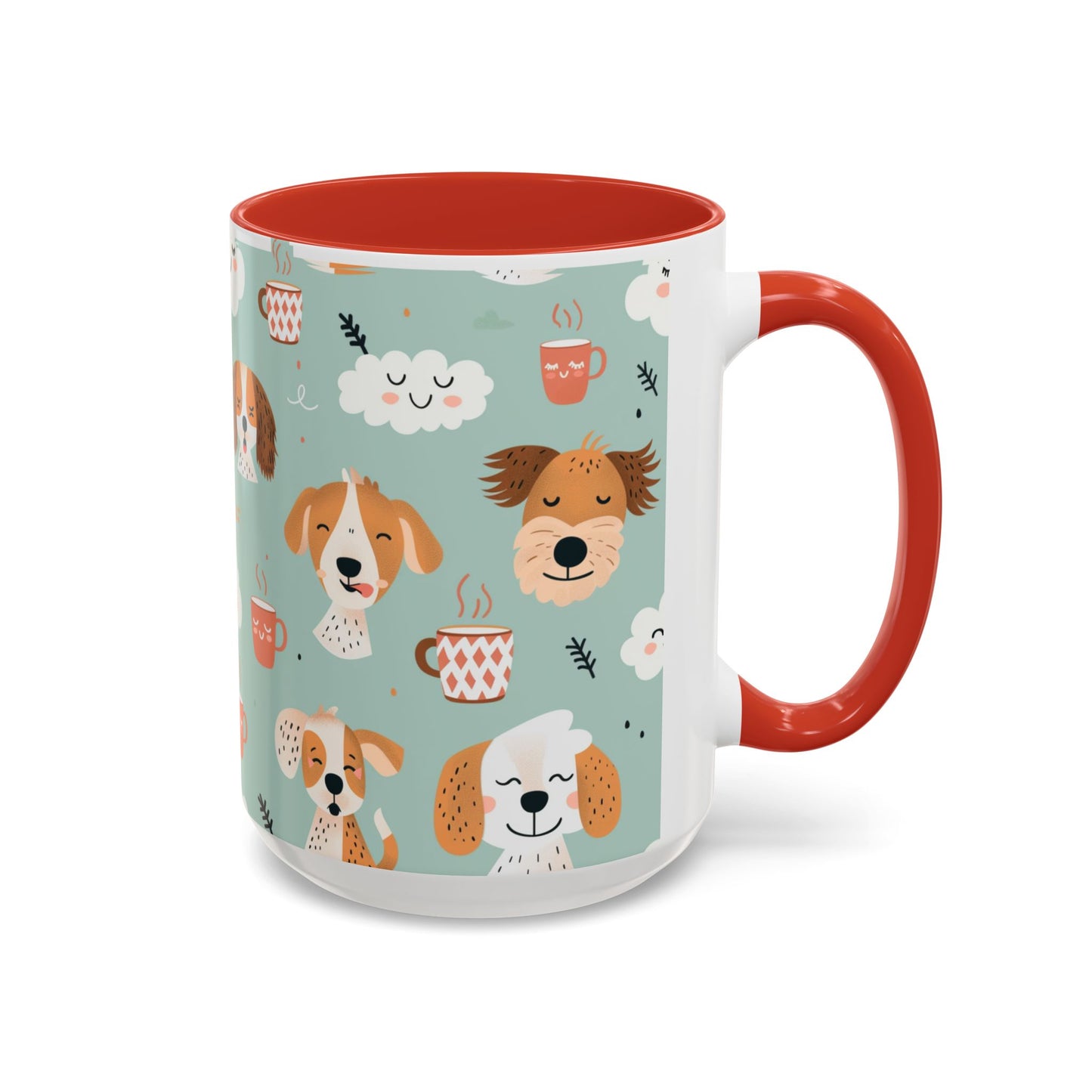 Cute Dog Lovers Coffee Mug, Stylish Pet Mug, Gifts for Dog Owners, Ceramic Cuppa, Funny Dog Mug, Perfect for Dog Moms
