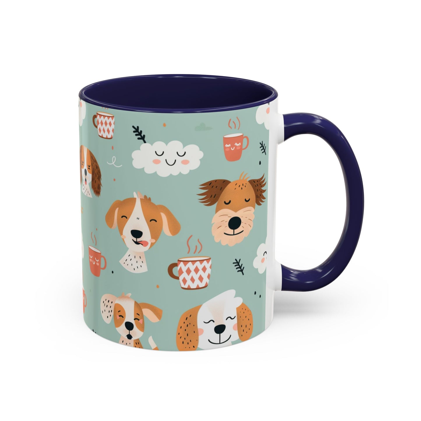 Cute Dog Lovers Coffee Mug, Stylish Pet Mug, Gifts for Dog Owners, Ceramic Cuppa, Funny Dog Mug, Perfect for Dog Moms