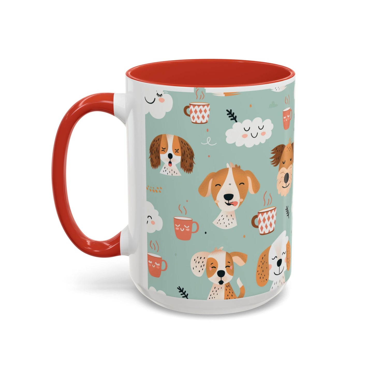 Cute Dog Lovers Coffee Mug, Stylish Pet Mug, Gifts for Dog Owners, Ceramic Cuppa, Funny Dog Mug, Perfect for Dog Moms