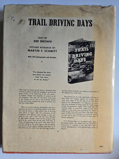 Fighting Indians of the West by Schmitt & Brown 1948 HC – Acceptable Condition