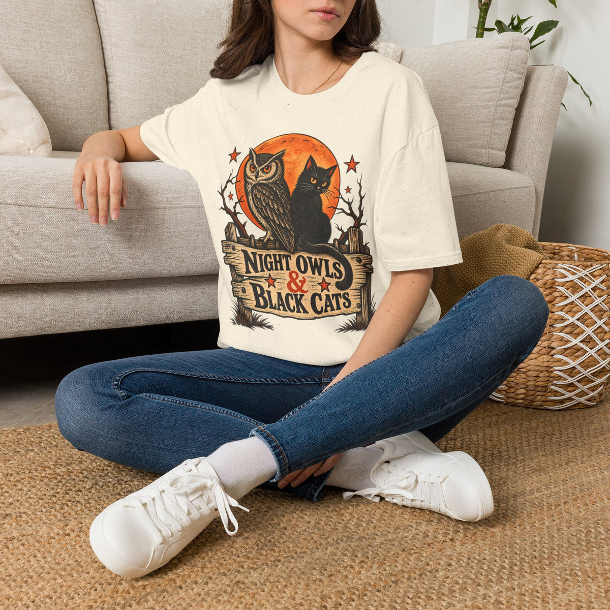 Bad Luck Club Black Cat Halloween Shirt, Vintage Halloween Cat Tee, Retro Spooky Season T-Shirt, Black Cat Lover Gift