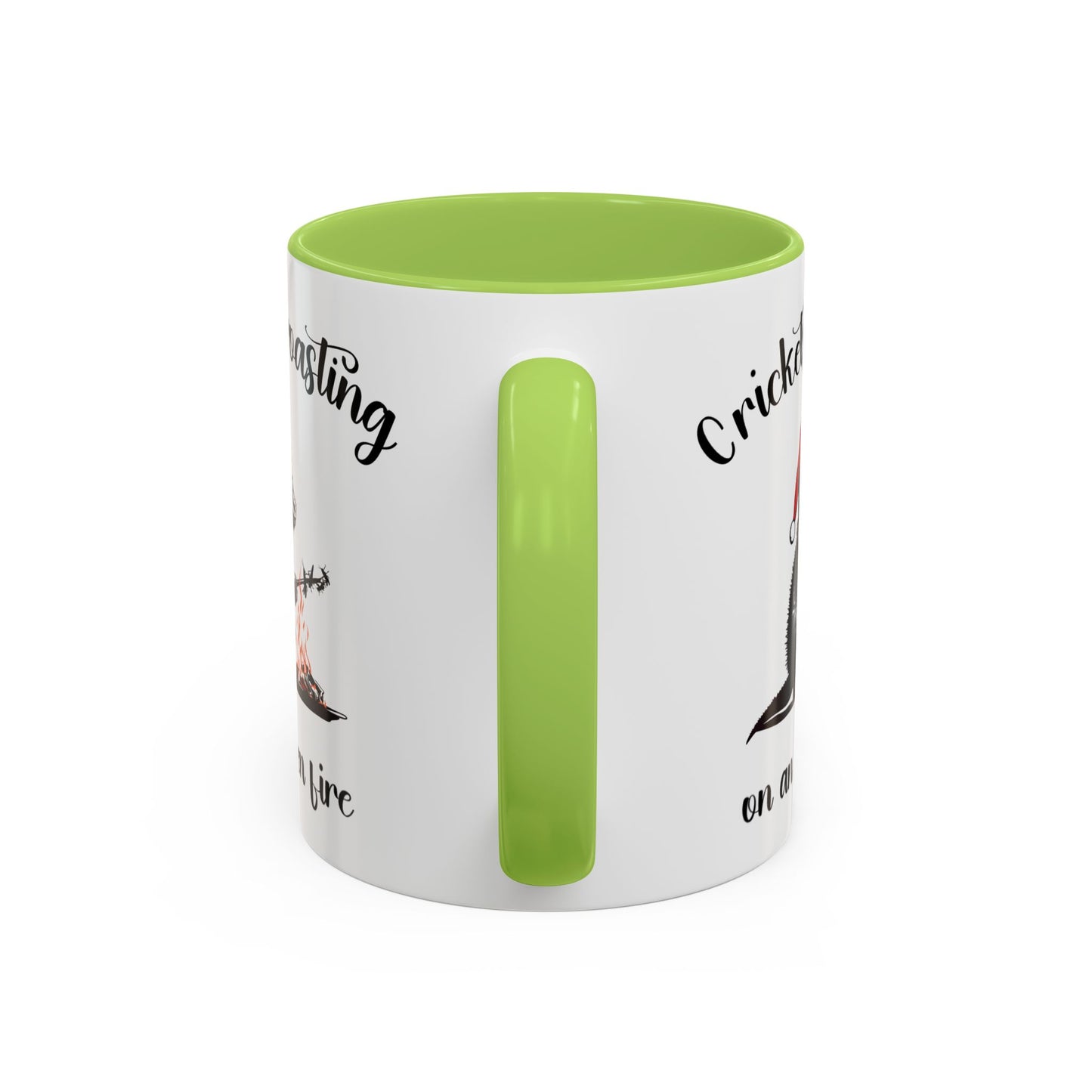 Crickets Roasting Bearded Dragon Christmas Mug Funny Reptile Lover Gift Lizard Holiday Coffee Cup Cute Beardie Pet Present
