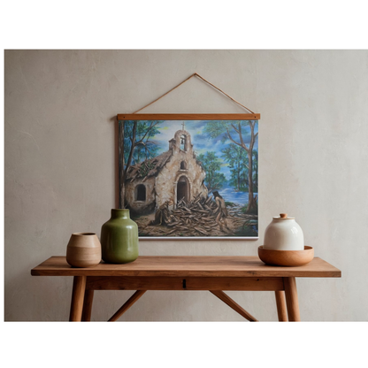 El Orcoquisac After the 1766 Hurricane | Spanish Texas Historical Art Print | Faith & History Wall Décor by Trinity River Editions