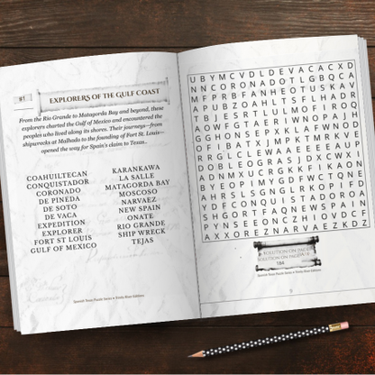 Spanish Texas Word Search: Word Search Puzzles Exploring the Heritage and History of Early Texas (Spanish Texas Puzzle Series)