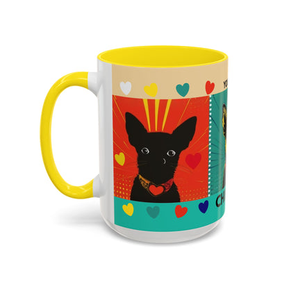 You Had Me At Chihuahua Mug | Accent Coffee Mug, Color Accent