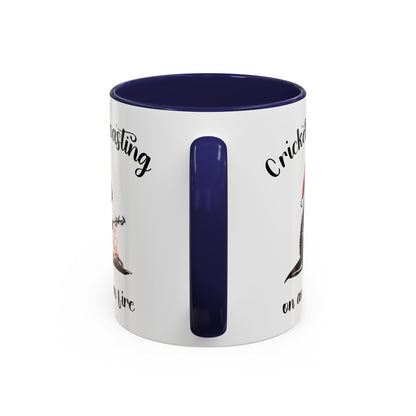 Crickets Roasting Bearded Dragon Christmas Mug Funny Reptile Lover Gift Lizard Holiday Coffee Cup Cute Beardie Pet Present