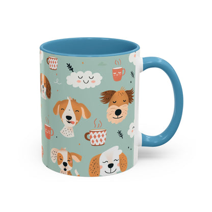Cute Dog Lovers Coffee Mug, Stylish Pet Mug, Gifts for Dog Owners, Ceramic Cuppa, Funny Dog Mug, Perfect for Dog Moms