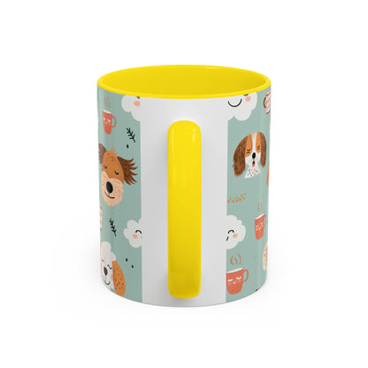 Cute Dog Lovers Coffee Mug, Stylish Pet Mug, Gifts for Dog Owners, Ceramic Cuppa, Funny Dog Mug, Perfect for Dog Moms