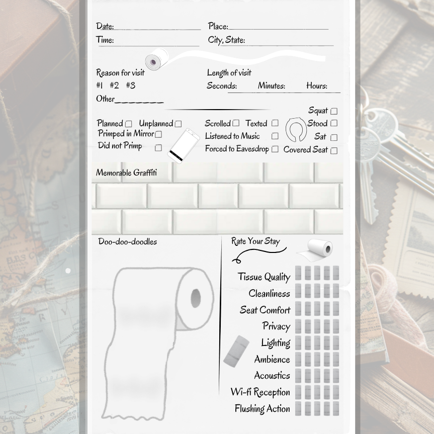 Flush Diaries: A Road Trip Restroom Log