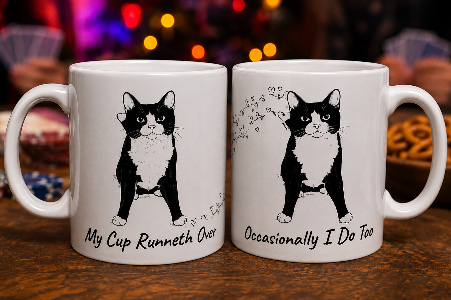 Wobbly Cat Mug - Cerebellar Hypoplasia Cat Gift - Funny CH Cat Mug - Special Needs Cat - Hopper Mug