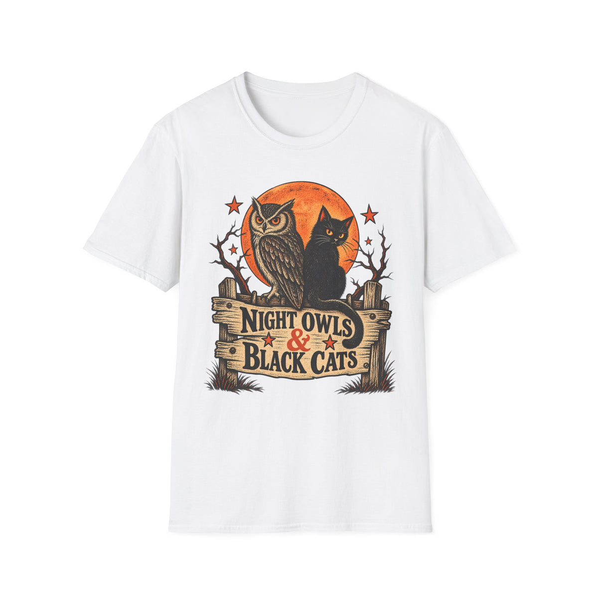 Bad Luck Club Black Cat Halloween Shirt, Vintage Halloween Cat Tee, Retro Spooky Season T-Shirt, Black Cat Lover Gift