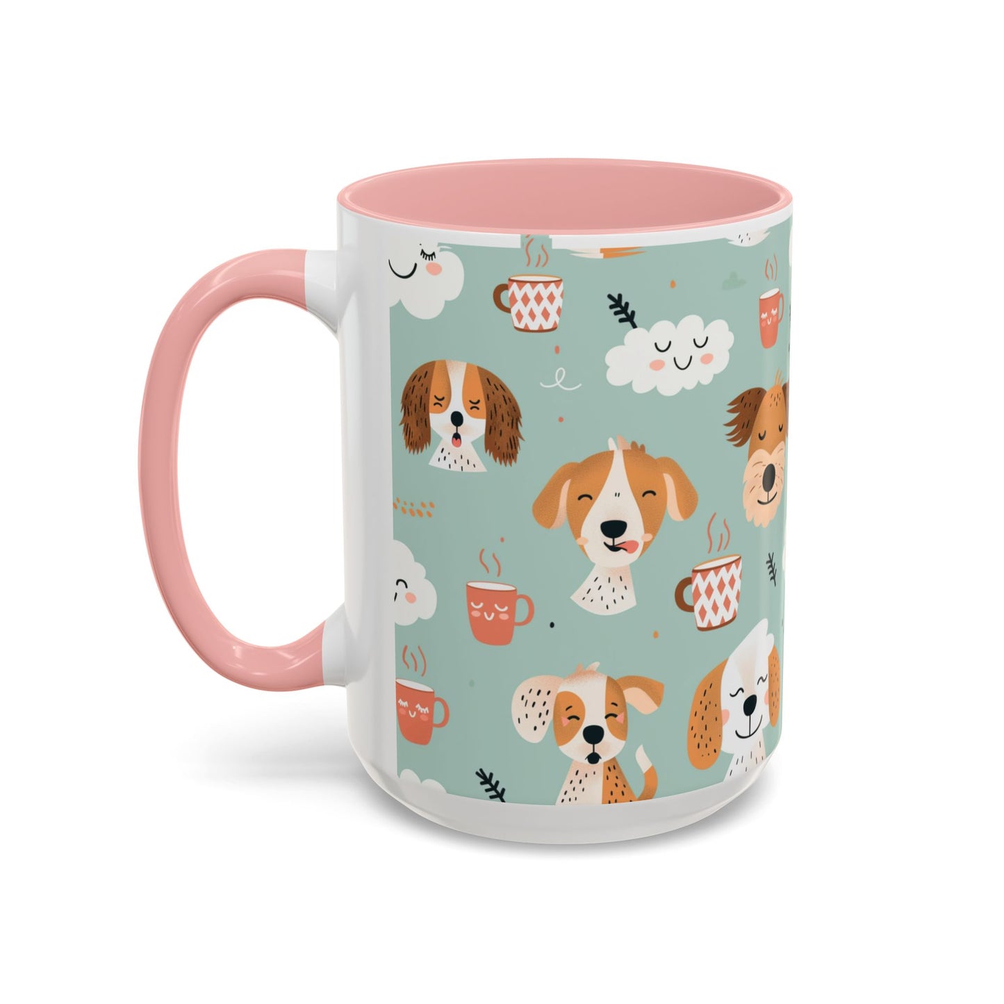 Cute Dog Lovers Coffee Mug, Stylish Pet Mug, Gifts for Dog Owners, Ceramic Cuppa, Funny Dog Mug, Perfect for Dog Moms