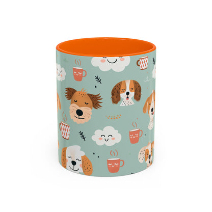 Cute Dog Lovers Coffee Mug, Stylish Pet Mug, Gifts for Dog Owners, Ceramic Cuppa, Funny Dog Mug, Perfect for Dog Moms