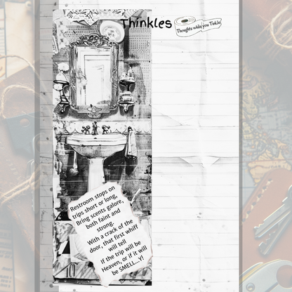 Flush Diaries: A Road Trip Restroom Log