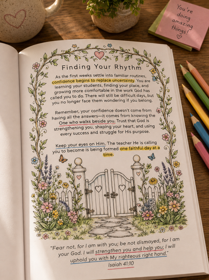 Bless the Teacher: A School-Year Companion for Faith, Reflection & Encouragement