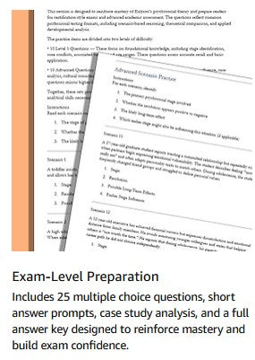Erikson's Theory of Psychosocial Development Study Guide | Psychology Exam Prep & Scenario Practice
