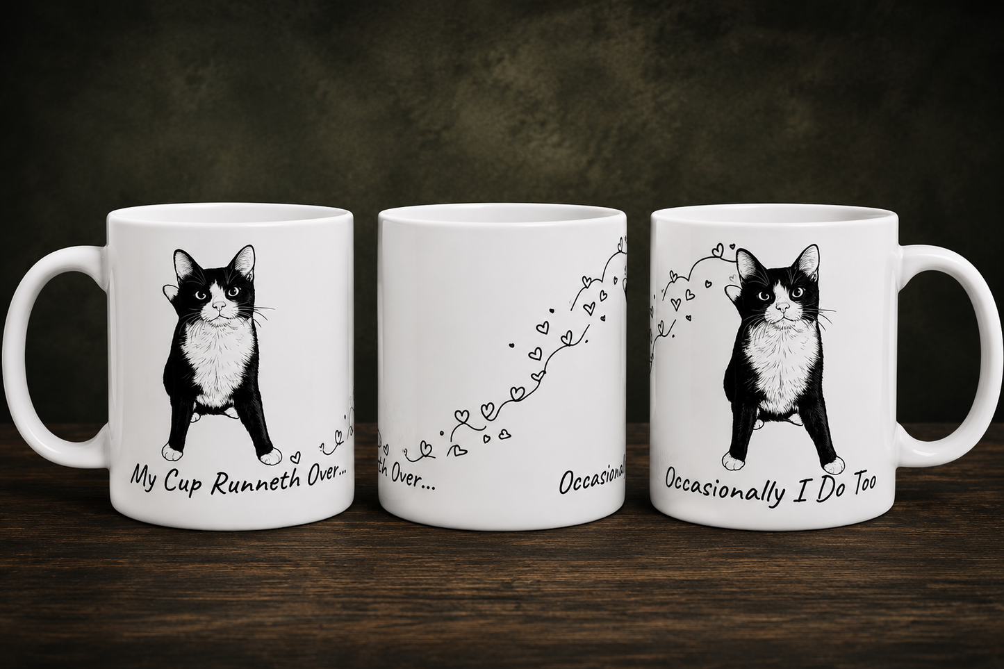 Wobbly Cat Mug - Cerebellar Hypoplasia Cat Gift - Funny CH Cat Mug - Special Needs Cat - Hopper Mug