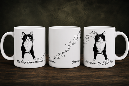 Wobbly Cat Mug - Cerebellar Hypoplasia Cat Gift - Funny CH Cat Mug - Special Needs Cat - Hopper Mug