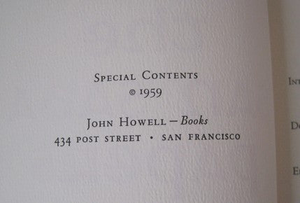 The San Saba Papers HC 1959 with 21x17 Map in back of book - John Howell Books