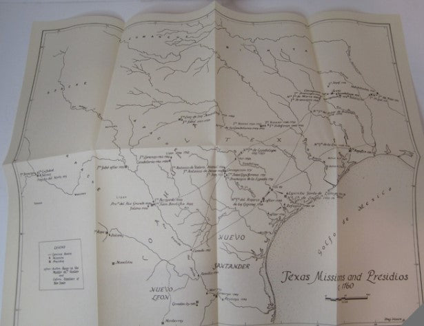 The San Saba Papers HC 1959 with 21x17 Map in back of book - John Howell Books