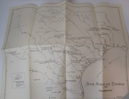 The San Saba Papers HC 1959 with 21x17 Map in back of book - John Howell Books